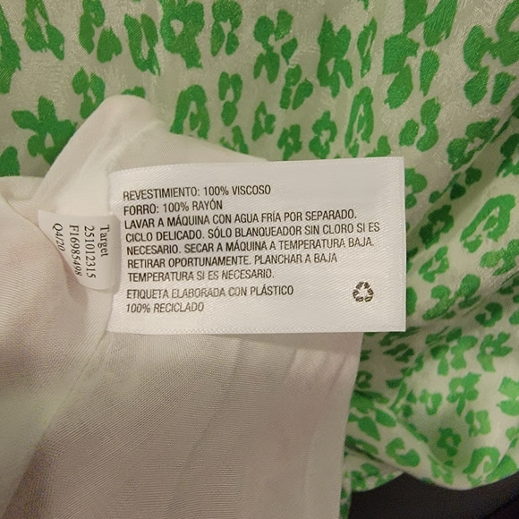 Rixo X Target Leopard Sleeveless Ruffle Slip Dress Small - Picture 7 of 9